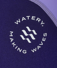 Watery UV wetsuit for kids - Calypso Long Sleeve - Purple