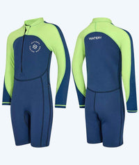 Watery UV wetsuit for kids - Calypso Long Sleeve - Atlantic Green