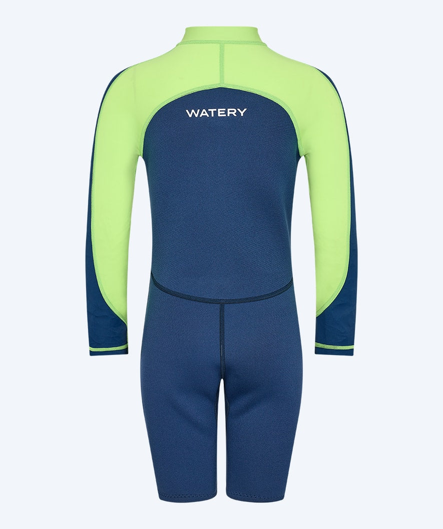 Watery UV wetsuit for kids - Calypso Long Sleeve - Atlantic Green