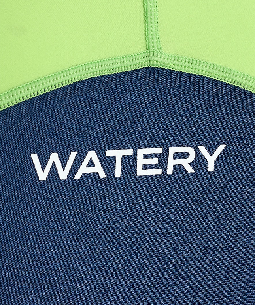 Watery UV wetsuit for kids - Calypso Long Sleeve - Atlantic Green