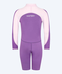 Watery UV wetsuit for kids - Calypso Long Sleeve - Atlantic Purple