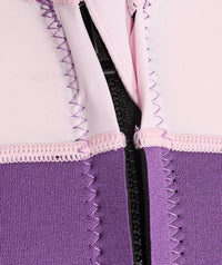 Watery UV wetsuit for kids - Calypso Long Sleeved - Atlantic Purple