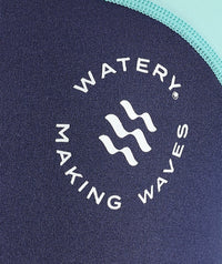 Watery UV wetsuit for kids - Calypso Long Sleeve - Atlantic Turquoise