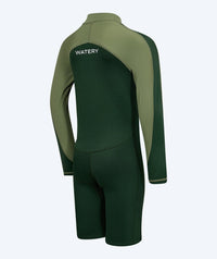 Watery UV wetsuit for kids - Calypso Long Sleeve - Green/light green
