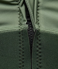 Watery UV wetsuit for kids - Calypso Shorty - Green/light green