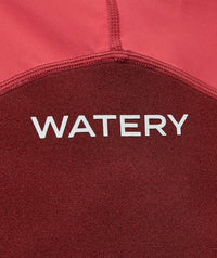 Watery UV wetsuit for kids - Calypso Shorty - Red/pink