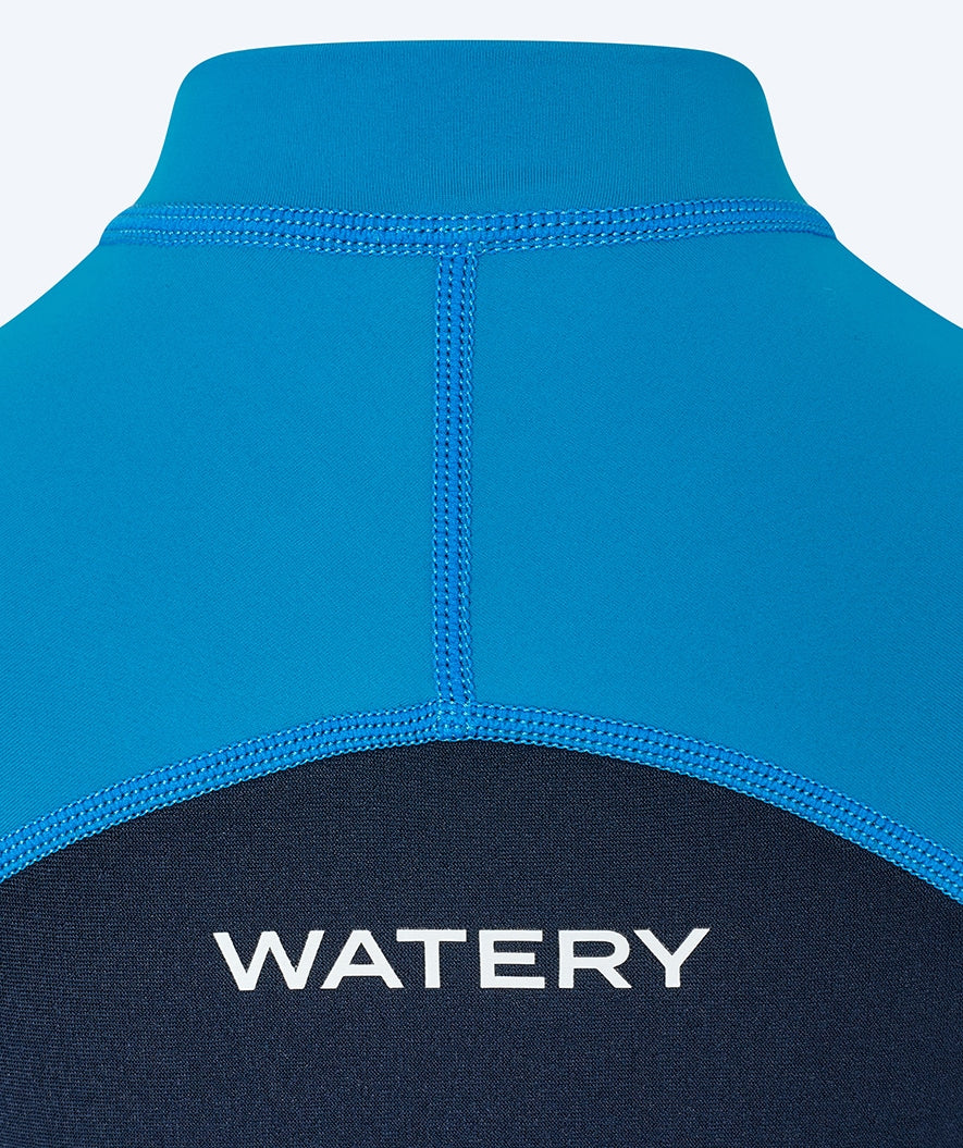 Watery UV wetsuit for kids - Calypso Shorty - Dark blue