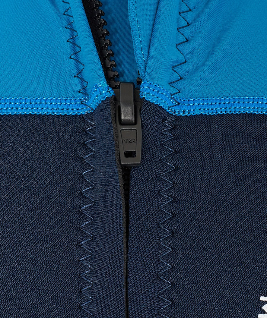 Watery UV wetsuit for kids - Calypso Shorty - Dark blue