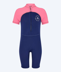 Watery UV wetsuit for kids - Calypso Shorty - Pink