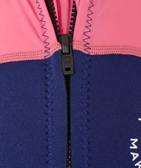 Watery UV wetsuit for kids - Calypso Shorty - Pink