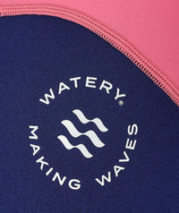 Watery UV wetsuit for kids - Calypso Shorty - Pink