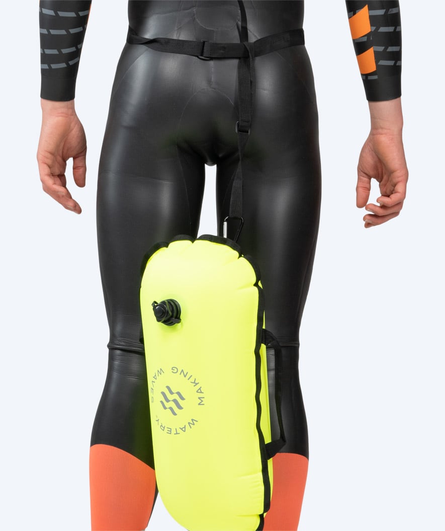 Watery swim buoy - Carry Straps 28L - Yellow