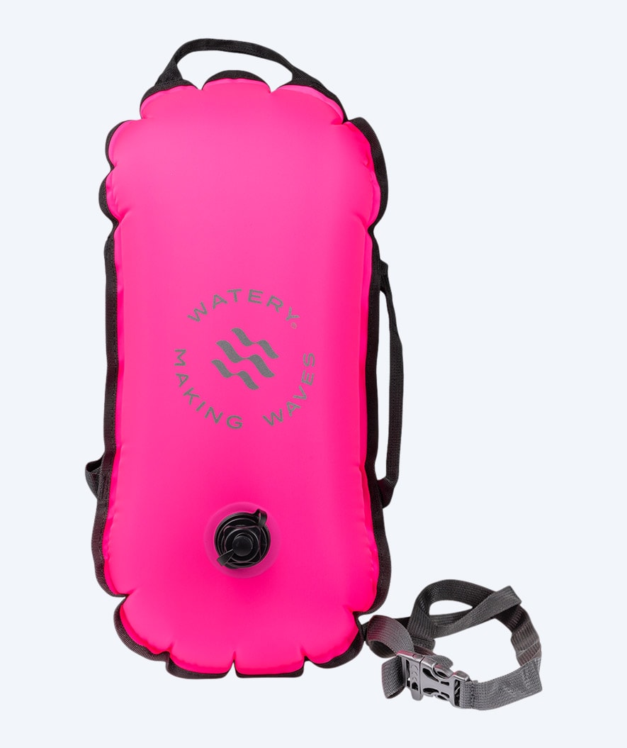 Watery swim buoy - Carry Straps 28L - Pink