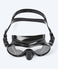 Watery diving mask for adults (from 12 years) - Cliff - Black