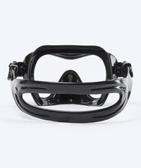 Watery diving mask for adults (from 12 years) - Cliff - Black