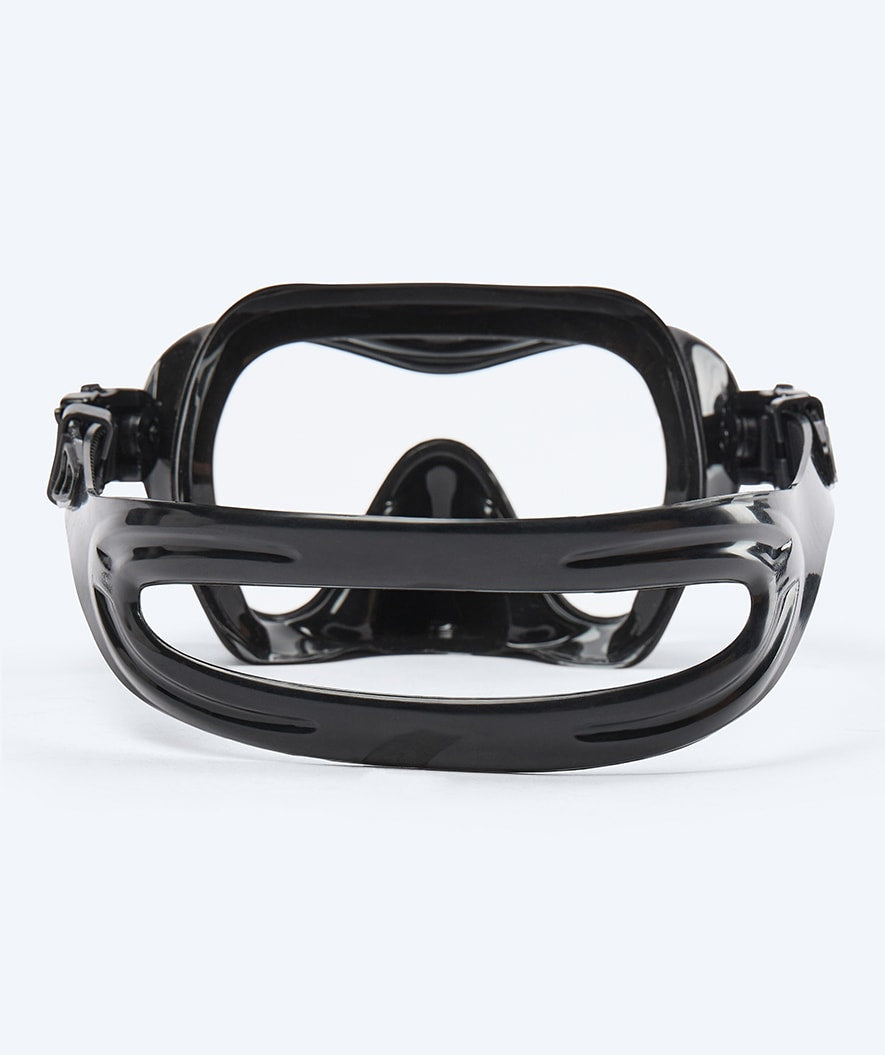 Watery diving mask for adults (from 12 years) - Cliff - Black