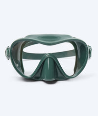 Watery diving mask for adults (from 12 years) - Cliff - Dark green