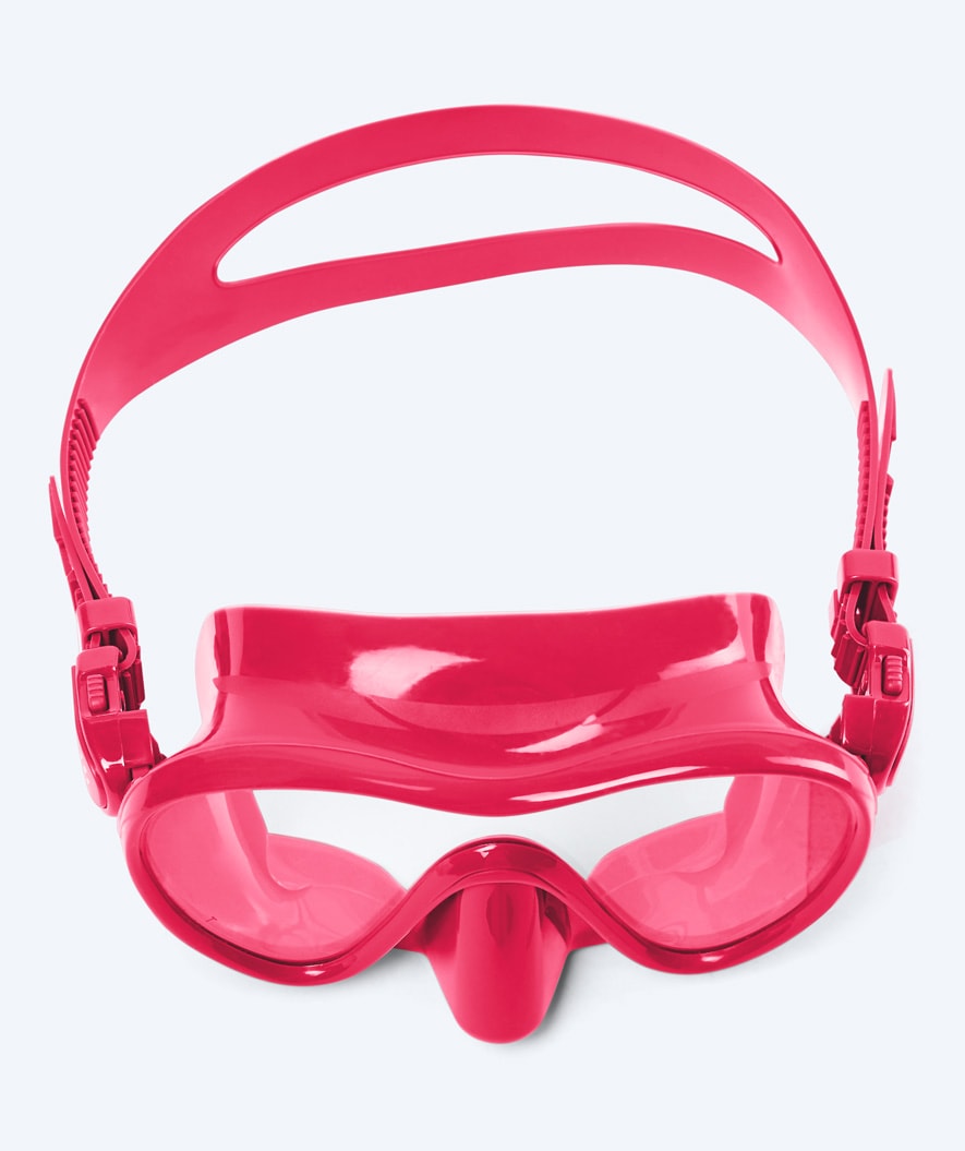 Watery diving mask for adults (from 12 years) - Cliff - Red