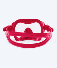 Watery diving mask for adults (from 12 years) - Cliff - Red