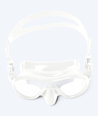Watery diving mask for adults (from 12 years) - Cliff - White