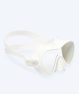 Watery diving mask for adults (from 12 years) - Cliff - White
