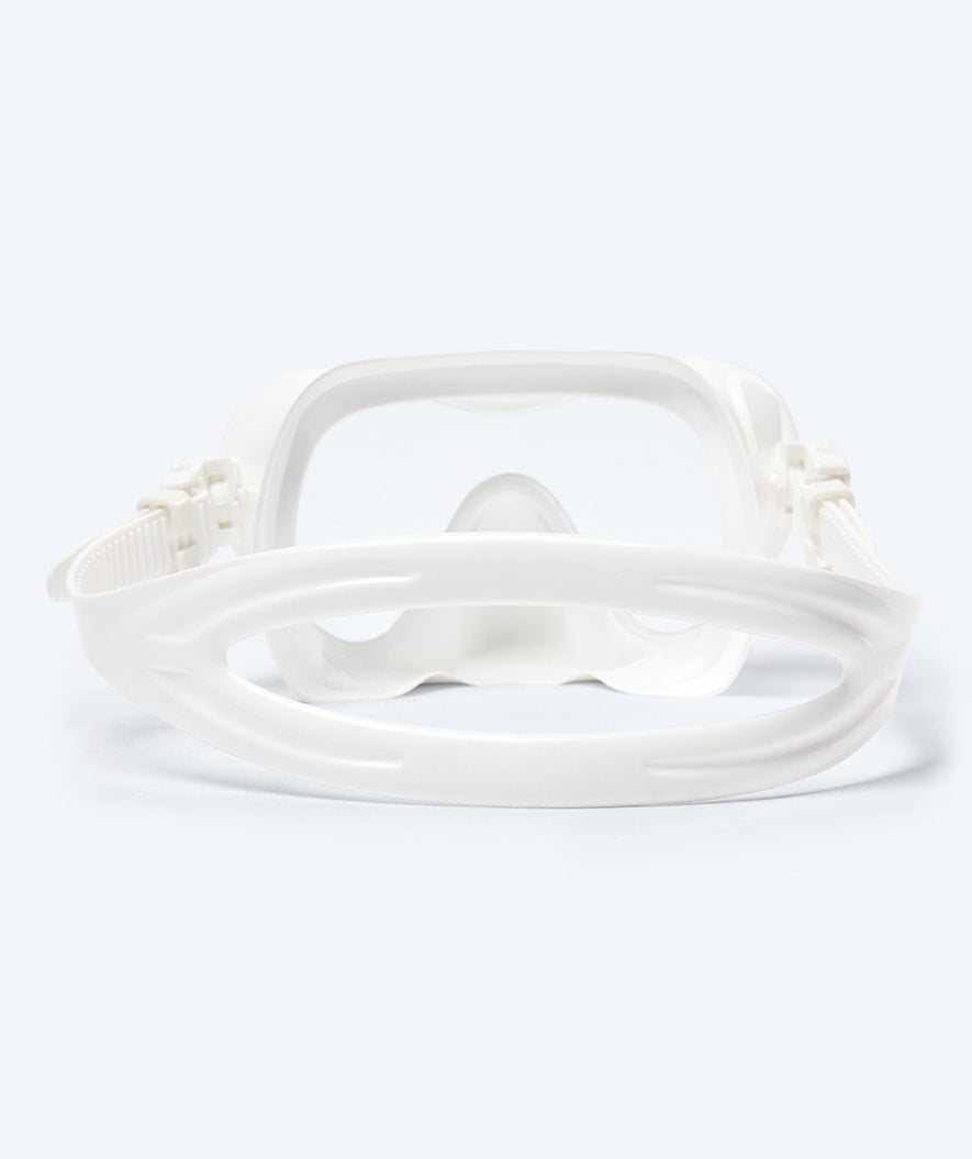 Watery diving mask for adults (from 12 years) - Cliff - White