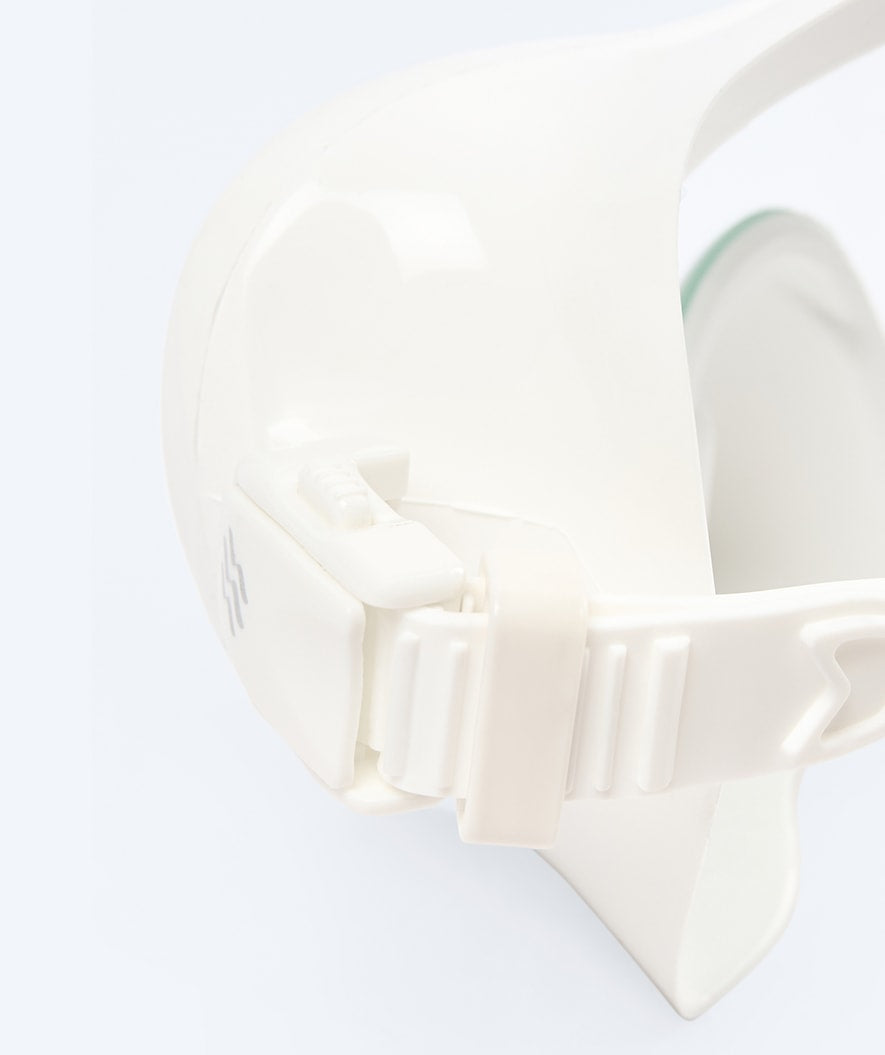 Watery diving mask for adults (from 12 years) - Cliff - White