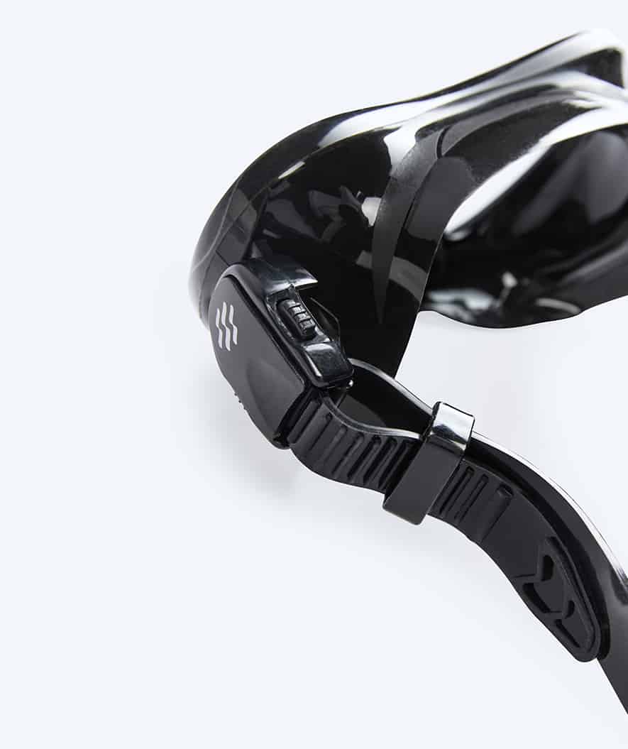 Watery diving mask for kids (4-12) - Cliff - Black