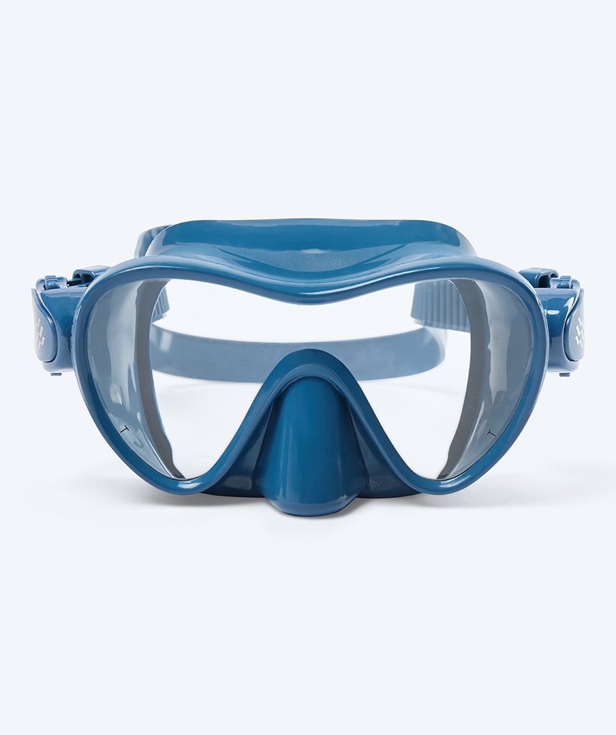 Watery diving mask for kids (4-12) - Cliff - Dark blue