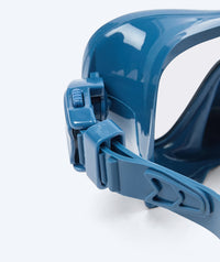 Watery diving mask for kids (4-12) - Cliff - Dark blue