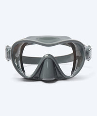 Watery diving mask for kids (4-12) - Cliff - Grey