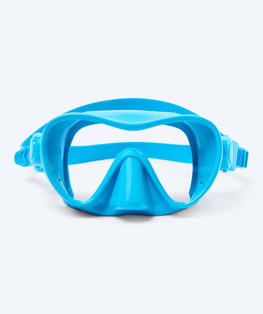 Watery diving mask for kids (4-12) - Cliff - Light blue
