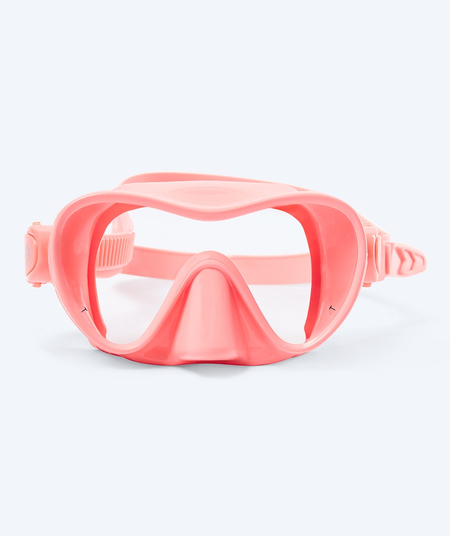 Watery diving mask for kids (4-12) - Cliff - Pink