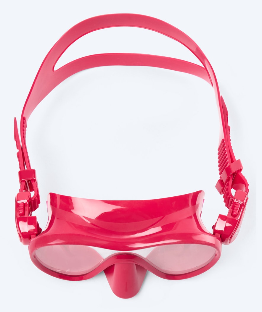 Watery diving mask for kids (4-12) - Cliff - Red