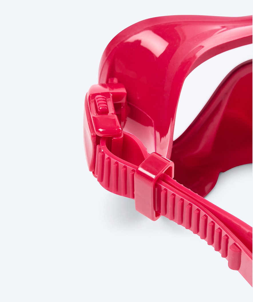 Watery diving mask for kids (4-12) - Cliff - Red