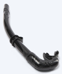 Watery snorkel for adults (from 12 years) - Cliff - Black