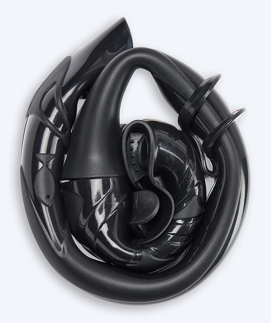 Watery snorkel for adults (from 12 years) - Cliff - Black