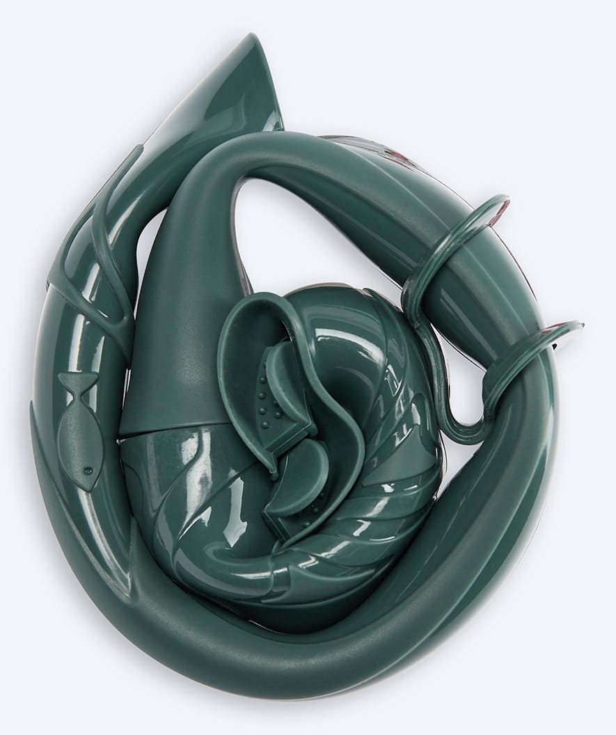 Watery snorkel for adults (from 12 years) - Cliff - Dark green