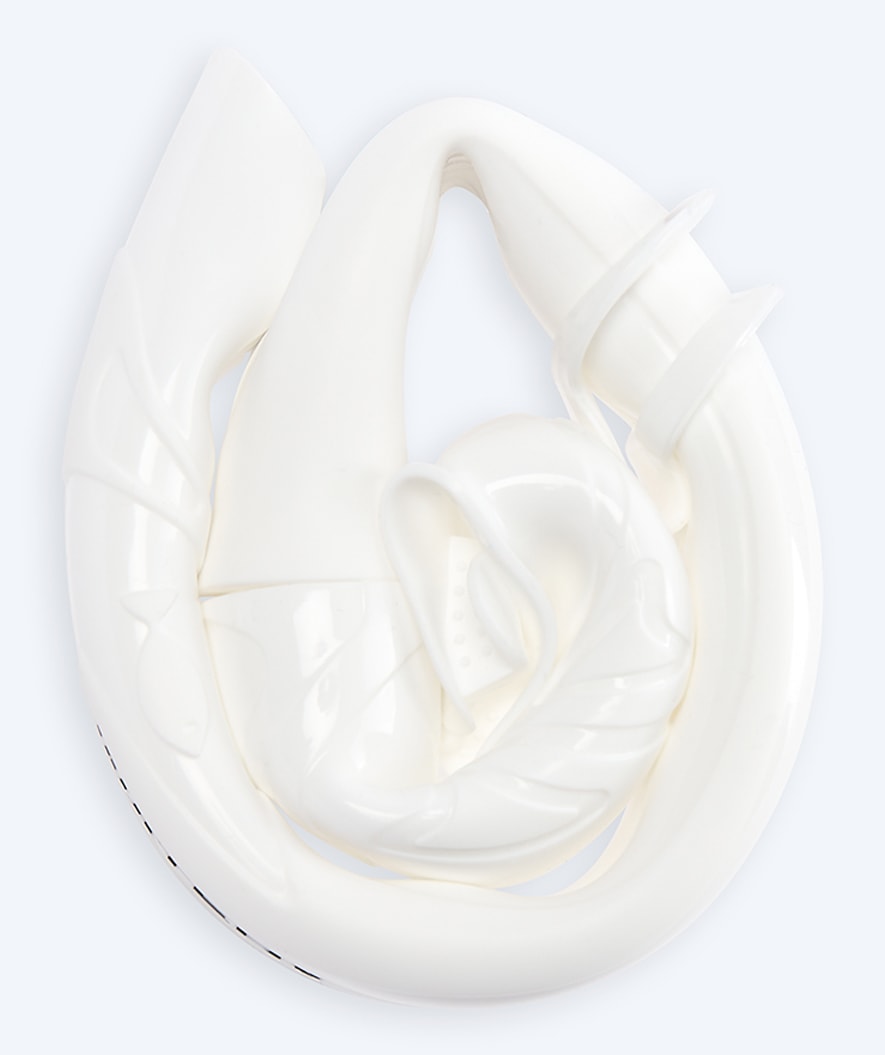 Watery snorkel for adults (from 12 years) - Cliff - White