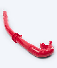 Watery snorkel for kids (4-12) - Cliff - Red