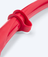 Watery snorkel for kids (4-12) - Cliff - Red