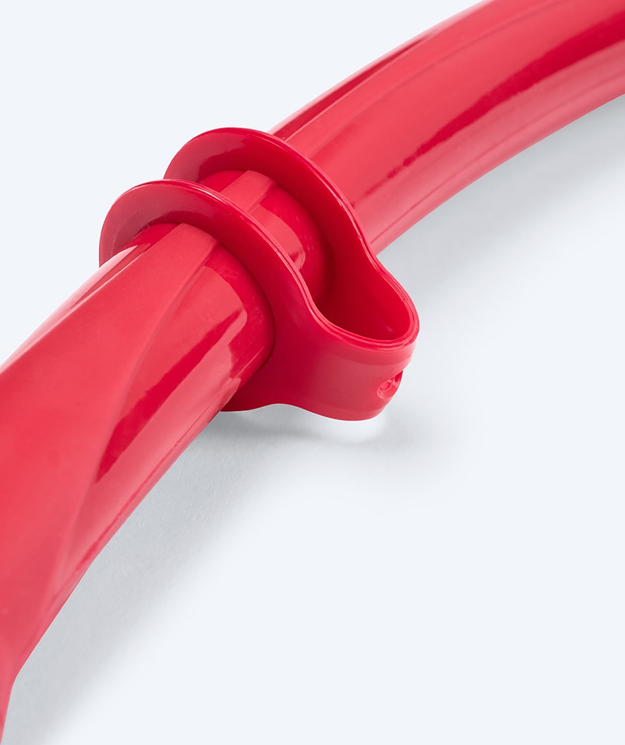 Watery snorkel for kids (4-12) - Cliff - Red