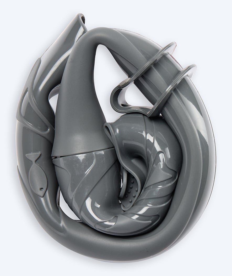 Watery snorkel for kids (4-12) - Cliff - Gray