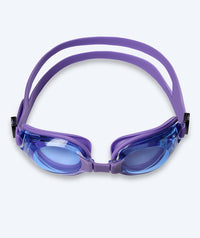Watery nearsighted swimming goggles with prescription for adults - (-2.0) – (-8.0) - Clivia - Purple/blue