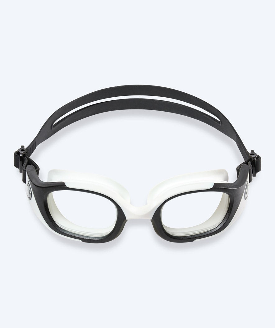 Watery training swimming goggles - Clyde Active - Black/clear