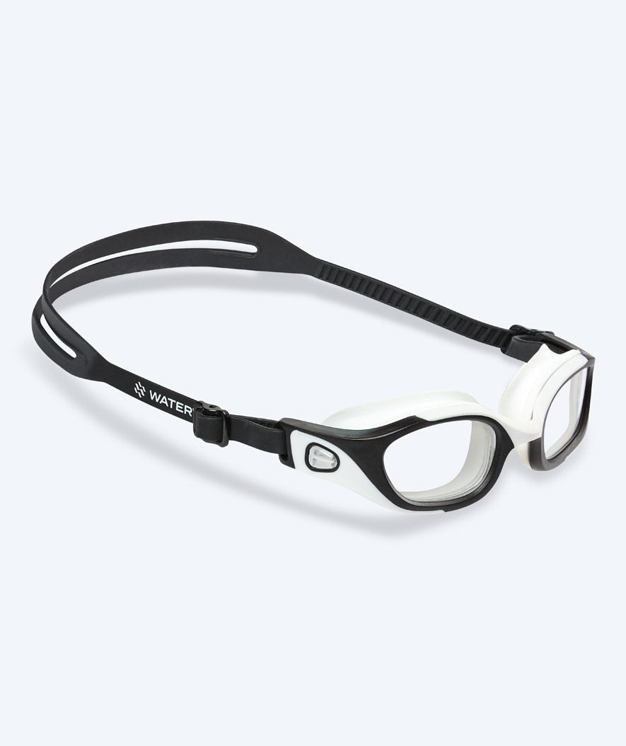 Watery training swimming goggles - Clyde Active - Black/clear