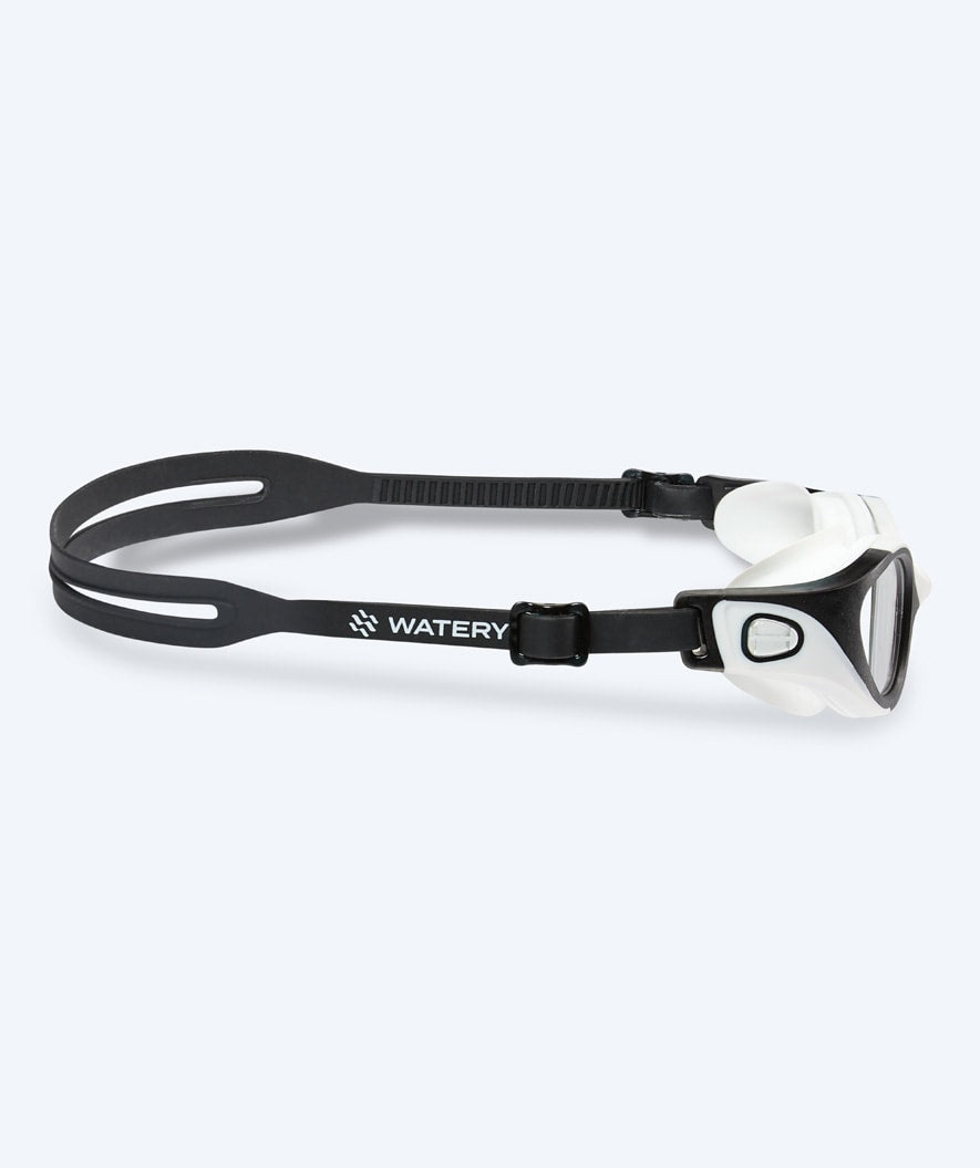 Watery training swimming goggles - Clyde Active - Black/clear
