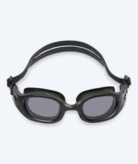 Watery training swimming goggles - Clyde Active - Black (Smoke lens)