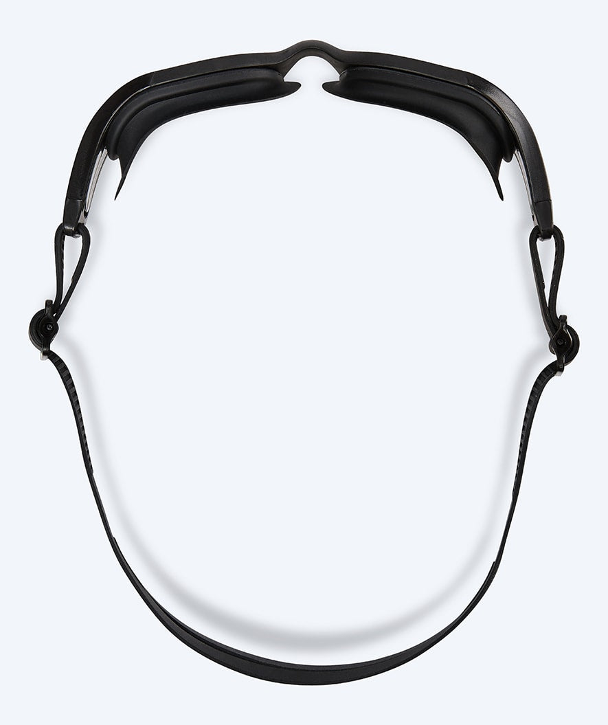 Watery training swimming goggles - Clyde Active - Black (Smoke lens)