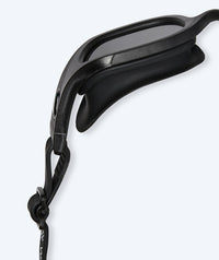Watery exercise swim goggles - Clyde Active - Black (Smoke lens)